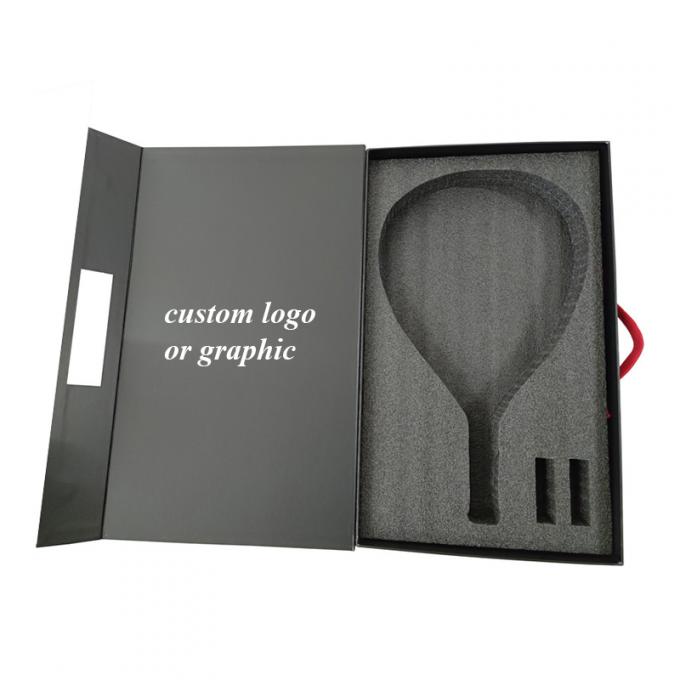 Industrial Cardboard Rigid Magnetic Packaging Box For Tennis Padel Racket