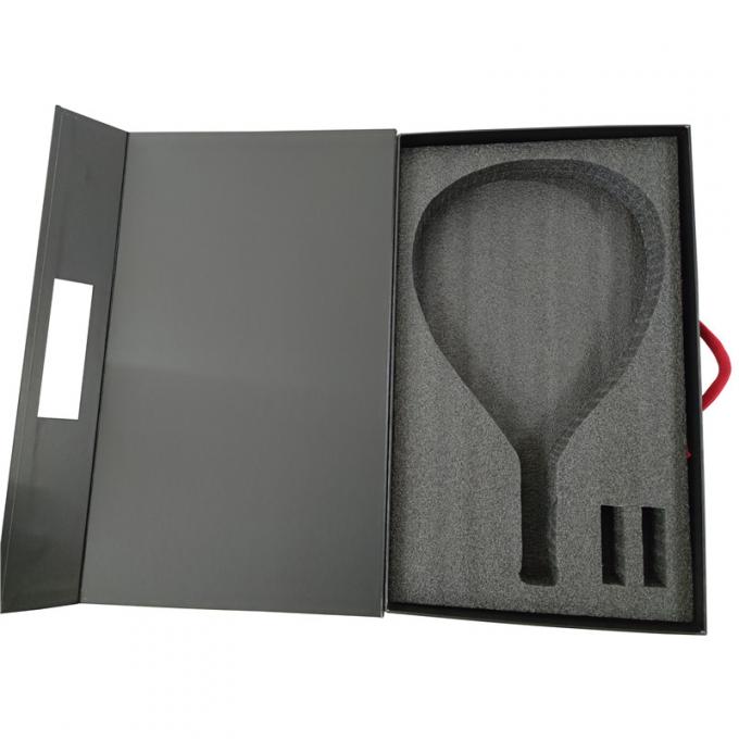 Rigid Cardboard Paper Magnetic Padel Racket Boxes for Tennis Packaging ...