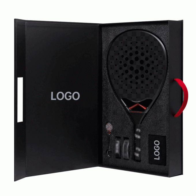 Industrial Cardboard Rigid Magnetic Packaging Box For Tennis Padel Racket