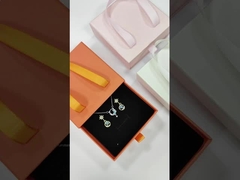 Others Box Type Logo Printing Luxury Wallet Cardboard Slide Boxes with Ribbon Handle