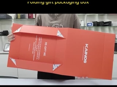 Luxury Cardboard Rigid Collapsible Box Folding Magnetic Paper Box For Gift Packaging