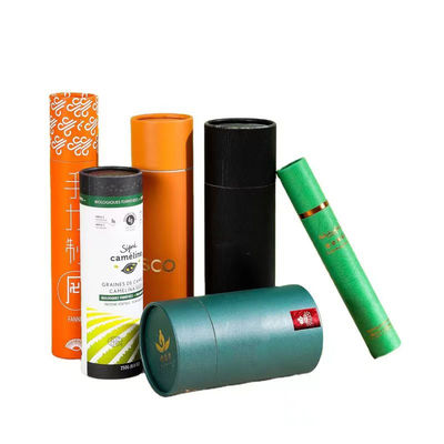 Tea Candle Tube Packaging Box Round Cylindrical Paper Tube Box