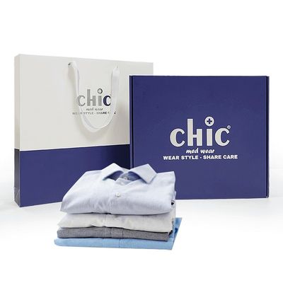 Custom Clothing Packaging Paper Mailer Box Flute Material Corrugated Shipping Box