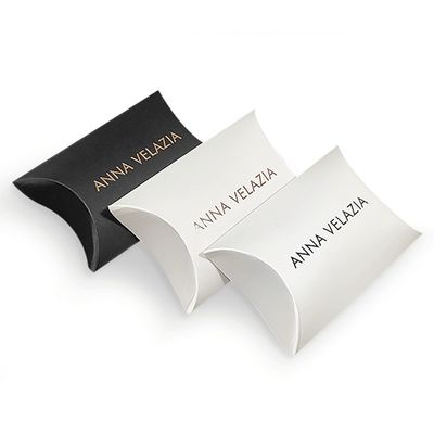 Others Box Type Foldable Packaging Pillow Shaped Kraft Paper Box for Customization