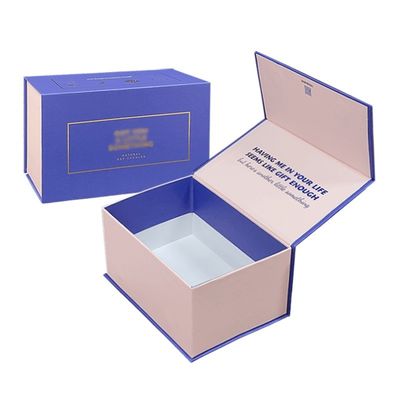 Corrugated Board Custom Magnetic Flap Lids Baseball Cap Box for Luxury Packaging