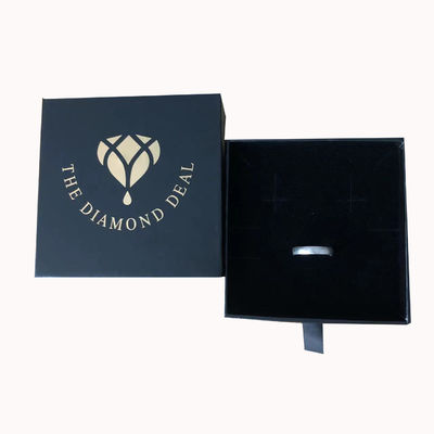 CMYK Printing Luxury Custom Logo Drawer Gift Box for Jewelry and Accessories