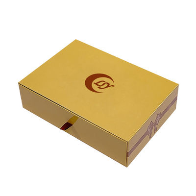 Custom Slid Drawer Gift Paper Box With Color Printing  for Gift Sets Packing Packages Paper Rigid Box