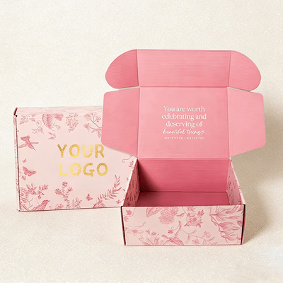 Manufacturer Custom Eco Friendly Corrugated Cardboard Shipping Paper Boxes for Mailing Apparel