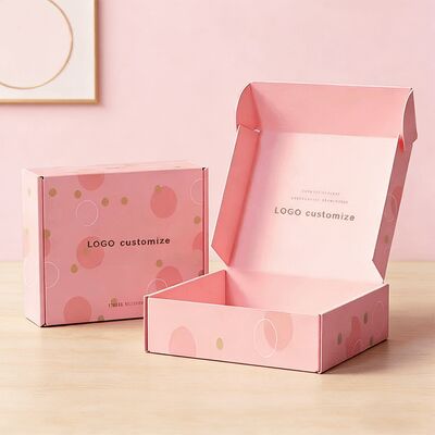 Custom logo Printing Environmentally Friendly Cosmetic Perfume Paper Packaging Boxes Shipping Corrugated Cardboard Mailer Box