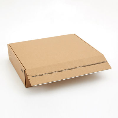 Customized Private Logo Corrugated Shipping Adhesive Tear Strip Open Postal Box for Items