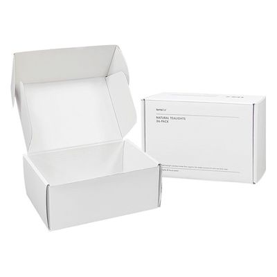 Customized Pet Clothes Dog Harness Packaging Box Folding White Mailer Shipping Corrugated Box