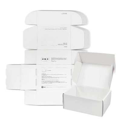 Customized Pet Clothes Dog Harness Packaging Box Folding White Mailer Shipping Corrugated Box