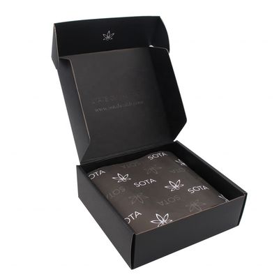 Recyclable Corrugated Shipping Packaging Mailer Box for Shoes and Clothing Custom Order