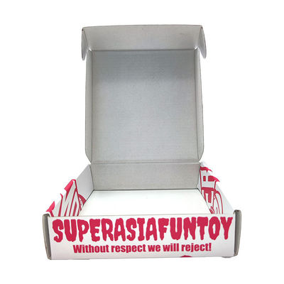 Custom Size Flat Packed Shipping Mailer Box Three Layer Corrugated Underwear Clothing