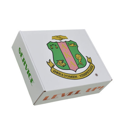 Custom Size Flat Packed Shipping Mailer Box Three Layer Corrugated Underwear Clothing