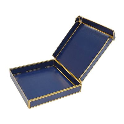 Matte Surface Finish Custom Logo Printed Flat pack Corrugated Die Cut Folding Kraft Box