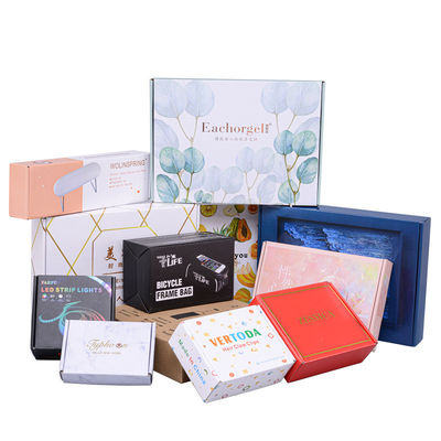 Matte Surface Finish Customize Corrugated Flute Mailer Box for Shipping and Packaging