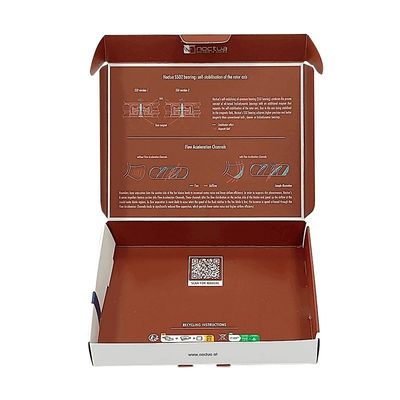 Colorful Custom Printed Logo Shipping Paper Gift Box for Cosmetic Packing 300g CCNB Flute