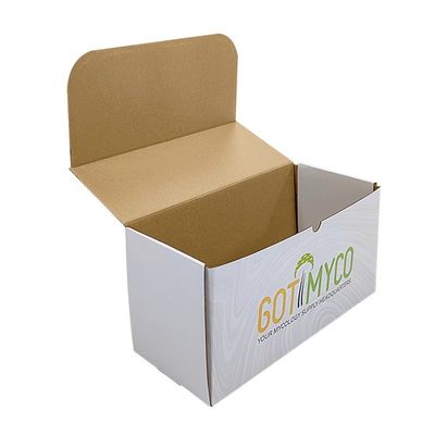 Recyclable Corrugated Cardboard Packaging Box Mailer Shipping Box For Cosmetic