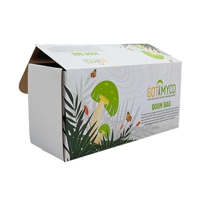 Recyclable Corrugated Cardboard Packaging Box Mailer Shipping Box For Cosmetic