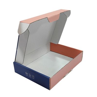Customized Collapsible Paperboard Packaging Box Kraft Corrugated Mailer Boxes