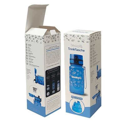 32oz 40oz 50oz Tumbler Packaging Boxes Custom Reverse Tuck End Boxes