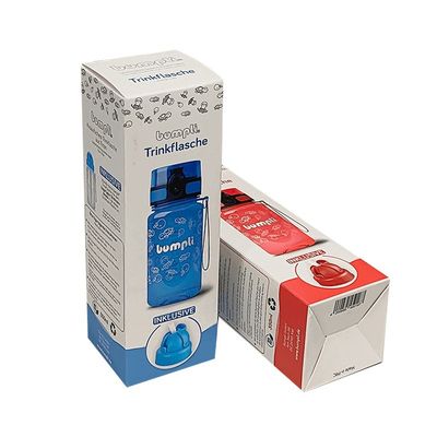 32oz 40oz 50oz Tumbler Packaging Boxes Custom Reverse Tuck End Boxes