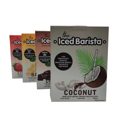 Full Color Foldable Paper Custom Cereal Box Packaging Vanishing Printing