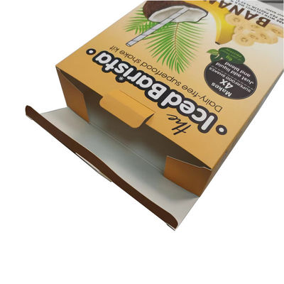 Full Color Foldable Paper Custom Cereal Box Packaging Vanishing Printing