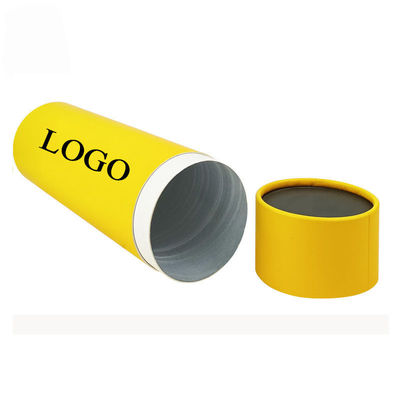 Handmade CMYK Cardboard Paper Cylinder Tube Box Packaging For Socks And Underwear