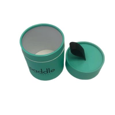 Handmade CMYK Cardboard Paper Cylinder Tube Box Packaging For Socks And Underwear