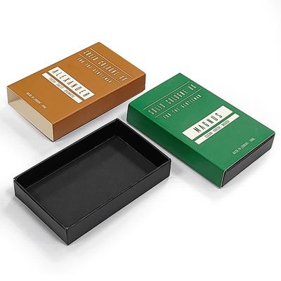 Drawer Style Rigid Pull Out Cardboard Boxes Hard Paper Sleeve Packaging Box