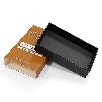 Drawer Style Rigid Pull Out Cardboard Boxes Hard Paper Sleeve Packaging Box
