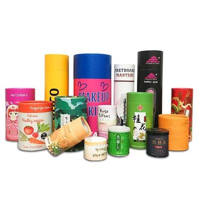 Tea Candle Tube Packaging Box Round Cylindrical Paper Tube Box