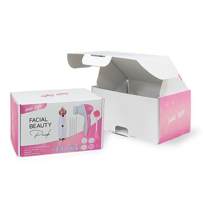 Rigid Art Paper Corrugated Shipping Boxes Recyclable Customized Logo Acceptable