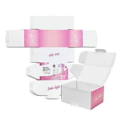 Rigid Art Paper Corrugated Shipping Boxes Recyclable Customized Logo Acceptable