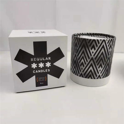 Custom Candle Jar with Lid and Gift Box Packaging Boxes in CMYK/PANTONE Printing