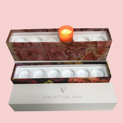 Custom Candle Jar with Lid and Gift Box Packaging Boxes in CMYK/PANTONE Printing