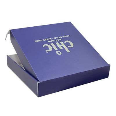 Custom Clothing Packaging Paper Mailer Box Flute Material Corrugated Shipping Box