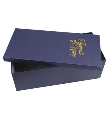 Custom Thick Cardboard Gift Boxes For Wine Bottles Beverage Storage Packaging