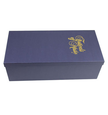 Custom Thick Cardboard Gift Boxes For Wine Bottles Beverage Storage Packaging