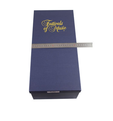 Custom Thick Cardboard Gift Boxes For Wine Bottles Beverage Storage Packaging