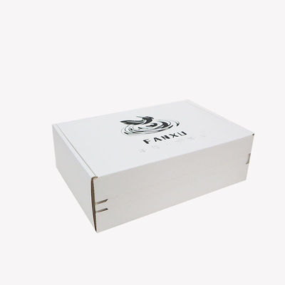Recycled Cardboard Paper Mailer Box Zipper Tear Strip Box Mailer Packaging Boxes