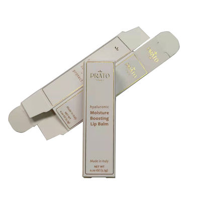 Retail Display Hot Stamping Lipstick Cosmetic Paper Packaging Box with Colorful Design
