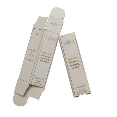 Retail Display Hot Stamping Lipstick Cosmetic Paper Packaging Box with Colorful Design