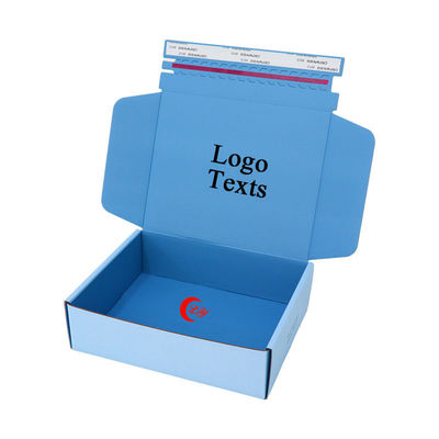 Corrugated Gift Packaging Paper Box Small Custom Printed Shipping Box For Aircraft