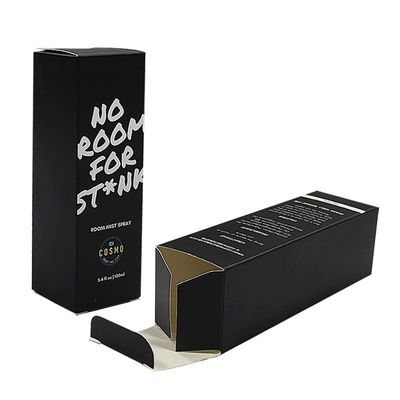 Coated Paper Cosmetic Packaging Boxes Auto Bottom Tuck End Folding Box 350g 500g