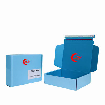CMYK Color Offest Printing E Commerce Packaging Box Custom Logo And Size