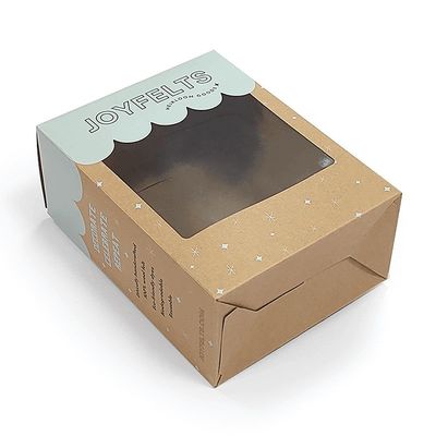 Retail Tuck Top Boxes Display Paper Dessert Boxes For Chocolate Cake Cookie Candy