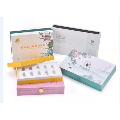 Custom Size Paper Gift Packaging Boxes Cardboard Tea Coffee Packaging Box